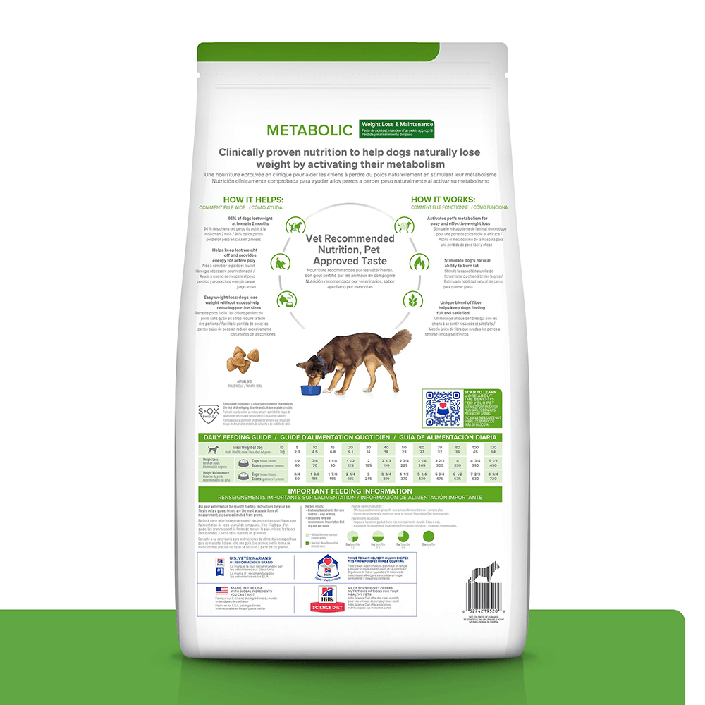 Alimento para perro Hills Canino Metabolic Adulto