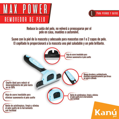 Cepillo Kanu Max Power Para Todas L - {{ Kanu Pet }}