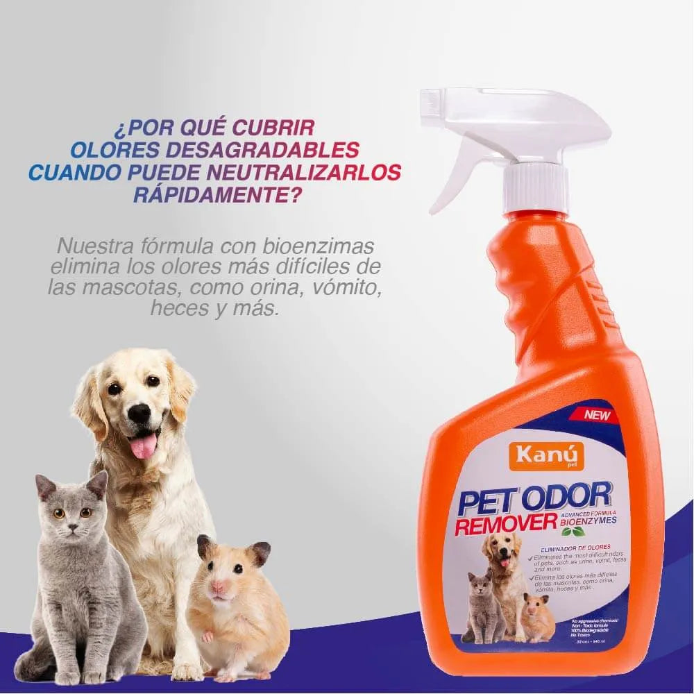 Eliminador de olores de Orina Kanu Pet Odoor Remover 32 Oz - {{ Kanu Pet }}