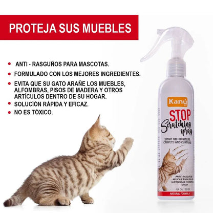 Spray de Entrenamiento Stop Scratching Kanu Pet para Gato - {{ Kanu Pet }}