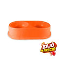 Comedero Doble de Ceramica Kanu Pet para Perro y Gato