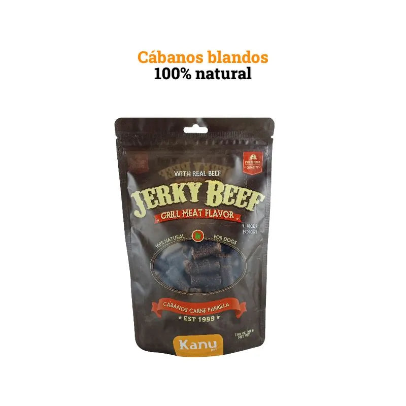 Jerky Grill Meat Flavor Kanu Pet Para Perro 200 GR