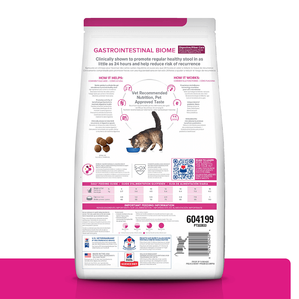 Alimento Para Gato Hills Gastrointestinal Biome