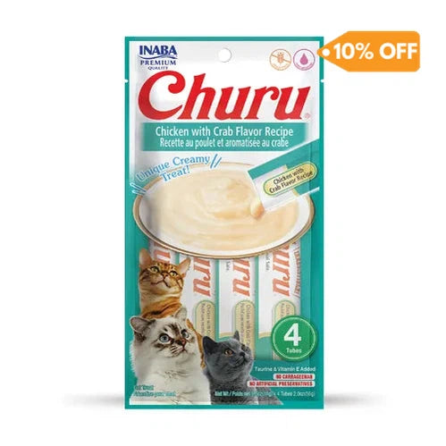 Alimento Para Gato Inaba Churu Pollo y Cangrejo