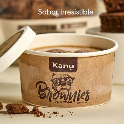 Kanu Helado Galleta Brownie Para Perro y Gato