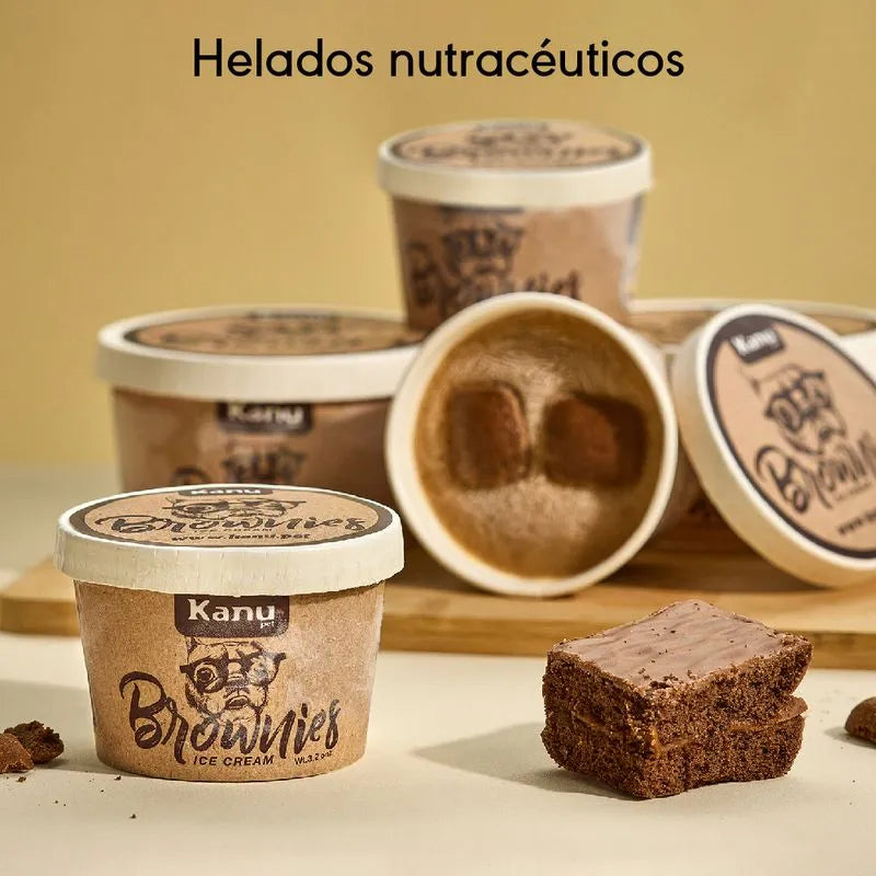 Kanu Helado Galleta Brownie Para Perro y Gato