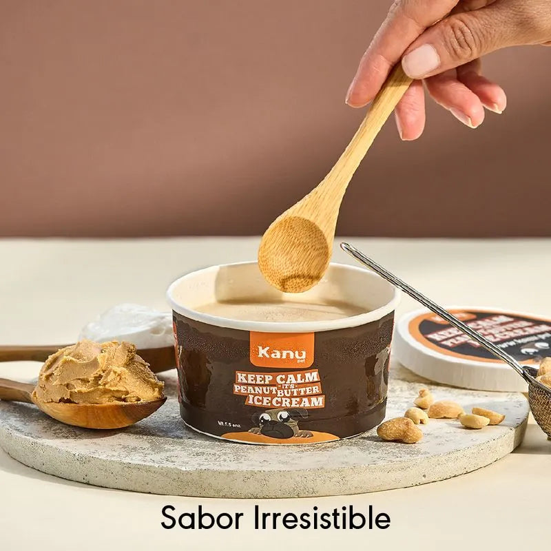 Kanu Helado Mantequilla de Maní 3.5 Oz Para Perro y Gato