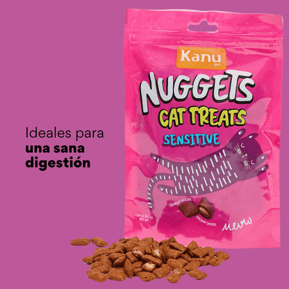 Snack Nuggets Sensitive Kanu Pet para Gatos