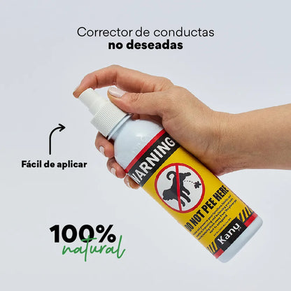 Spray de Adiestramiento Don't Pee Here de Kanu Pet para perros y gatos 100% Natural - {{ Kanu Pet }}