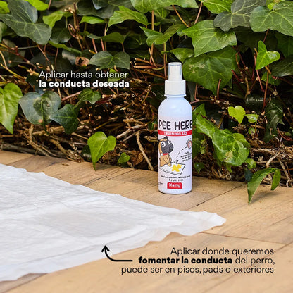 Spray de Adiestramiento Pee Here de Kanu Pet para perros y gatos 100% Natural - {{ Kanu Pet }}