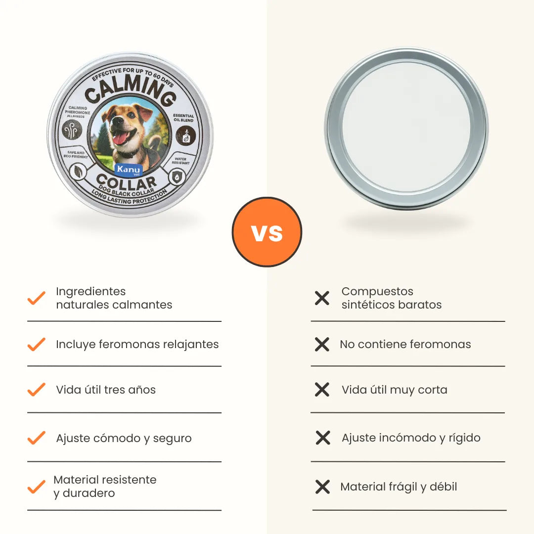 Collar Relajante con Fermonas Kanu Pet Calming Collar para Perros