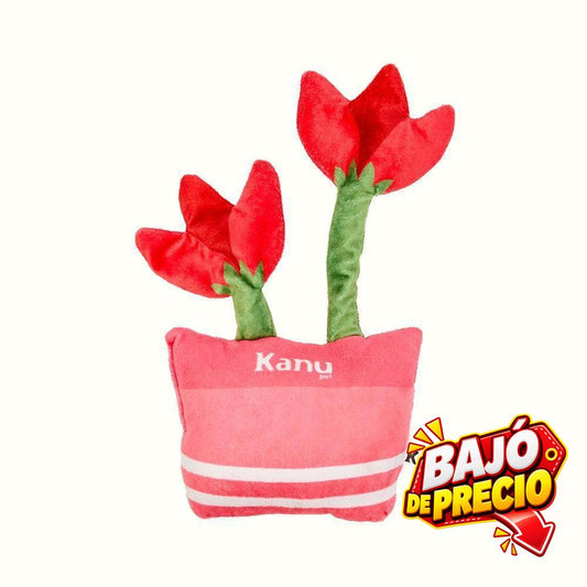 Juguete Peluche Tulipanes Kanu Pet para Perro