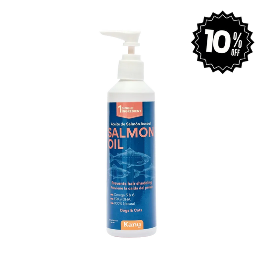Suplemento Aceite de Salmón  Kanu Pet para perro y gato. Omega 3 y 6