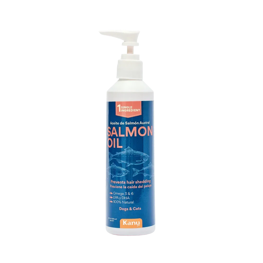 Suplemento Aceite de Salmón  Kanu Pet para perro y gato. Omega 3 y 6