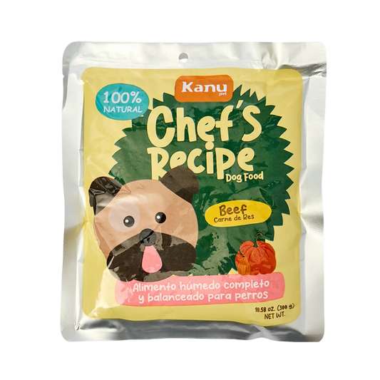 Alimento Húmedo Completo Chef's Recipe Carne de Res Kanu Pet para Perros
