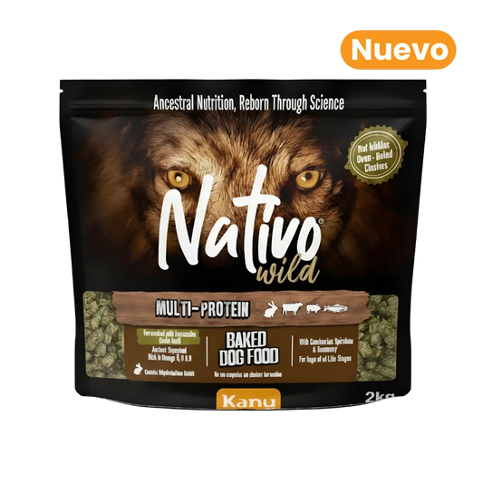Alimento Horneado Nativo Wild Multi-Proteína Kanu Pet para Perro
