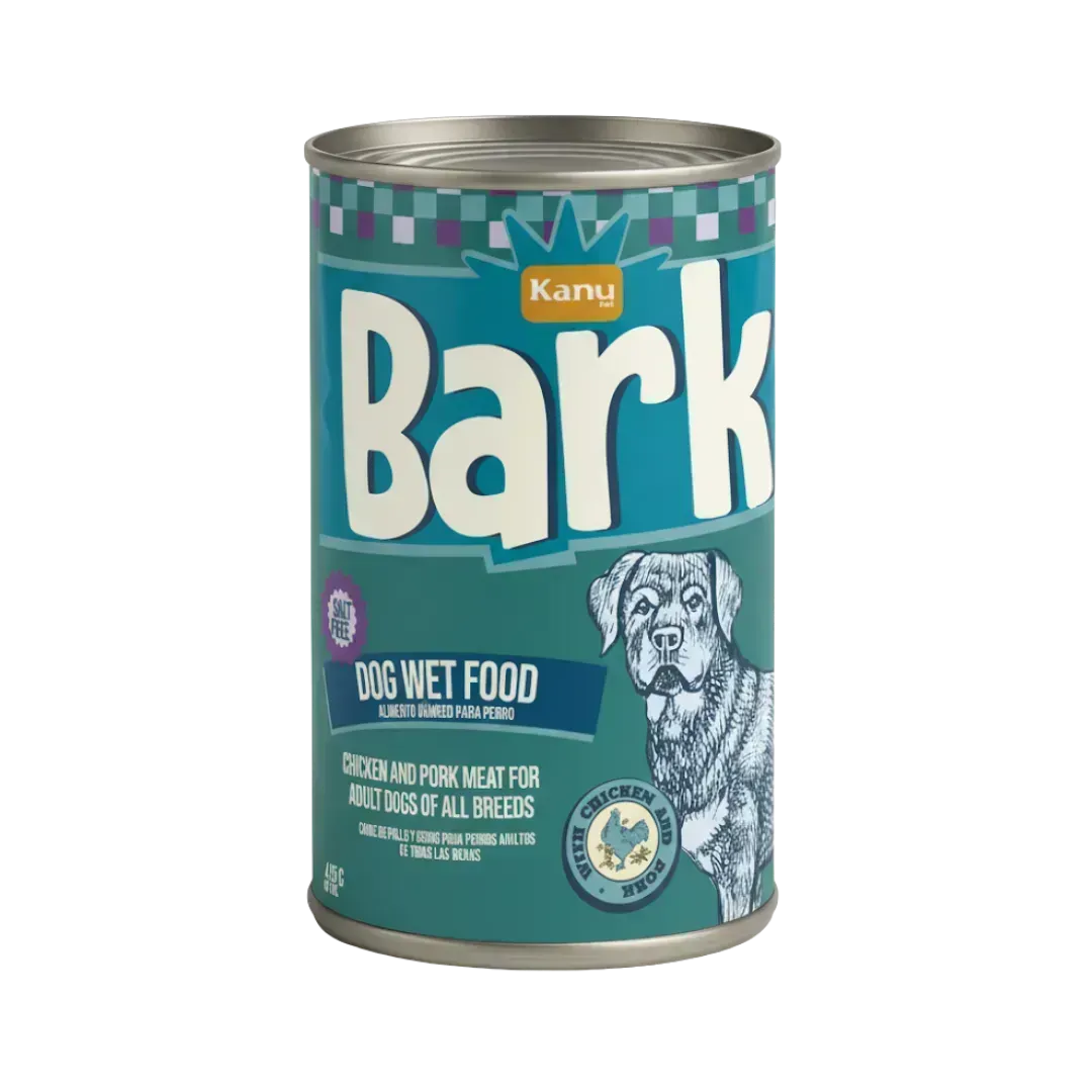 Alimento Húmedo Bark Pollo / Cerdo Kanu Pet para Perro toda raza