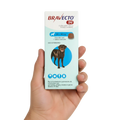 Antipulgas Bravecto 1 Mes 20 a 40 KG Para Perro