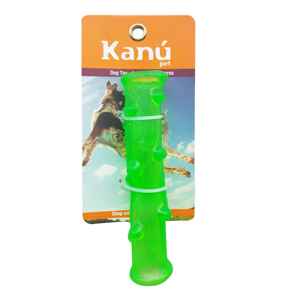 Juguete Porta Snack Stick Verde Kanu para perro