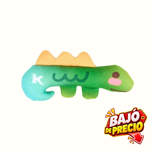 Juguete de Peluche Lagarto Nude Kanu Pet para Gato