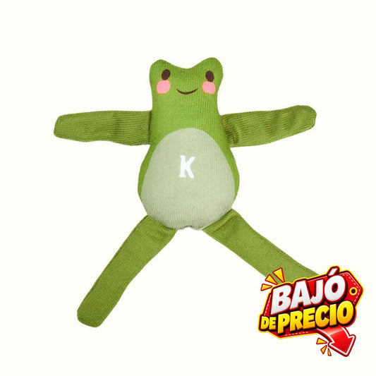Juguete de Peluche Sapito Nude Kanu Pet para Gato