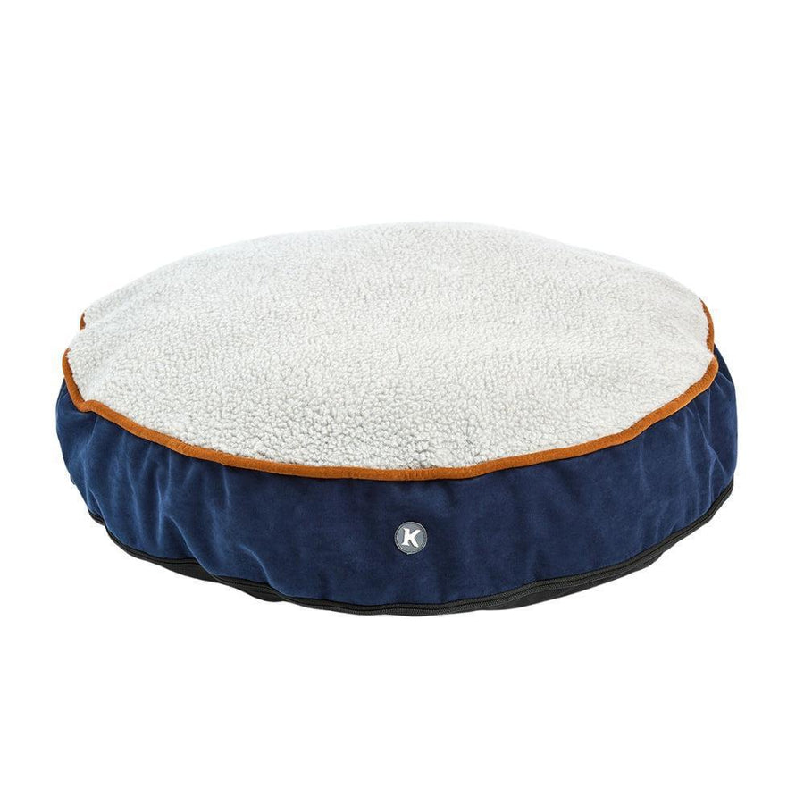 Colchoneta Redonda Azul /Caramelo Kanu Pet para Perro