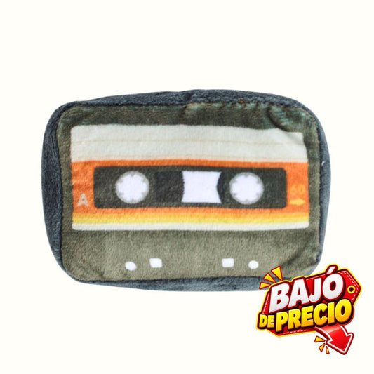 Juguete de Peluche Cassette con Catnip Kanu Pet para Gato