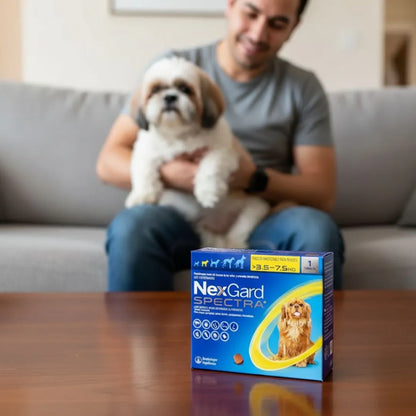 Antipulgas Nexgard para Perros S de 3.5 a 7 Kg
