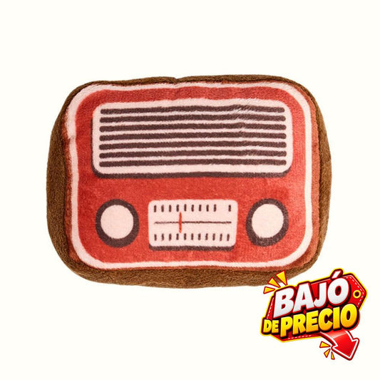 Juguete de Peluche Radio con Catnip Kanu Pet para Gato