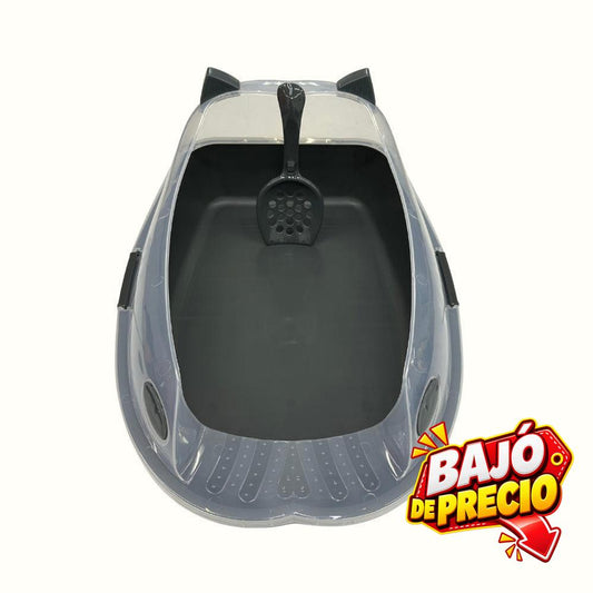 Arenero Gris con Pala Kanu Pet para Gato