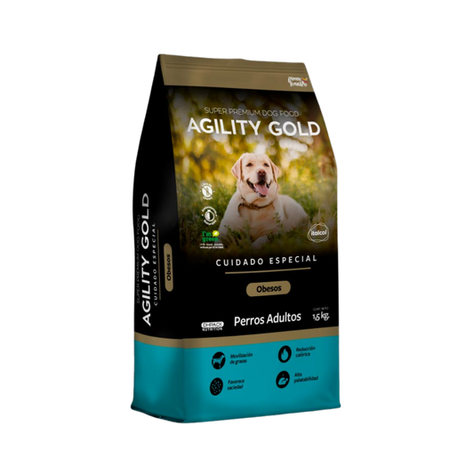 Alimento Seco Agility Gold para Perros con Sobrepeso u Obesidad