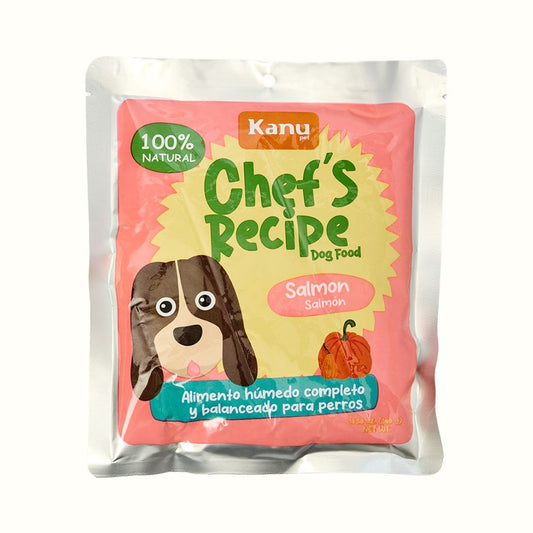 Alimento Completo Húmedo Chef's Recipe Salmón Kanu Pet   para Perros| Kanu Pet