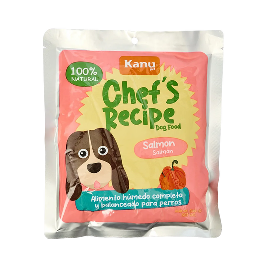 Alimento Húmedo Completo Chef's Recipe Salmón Kanu Pet para Perros