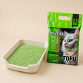Arena Sanitaria de Tofu Premium Michiko para Gatos