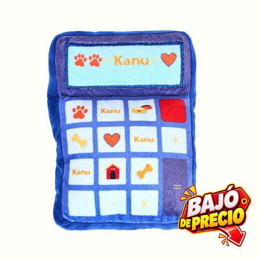 Juguete Peluche Calculadora Kanu Pet para Perro