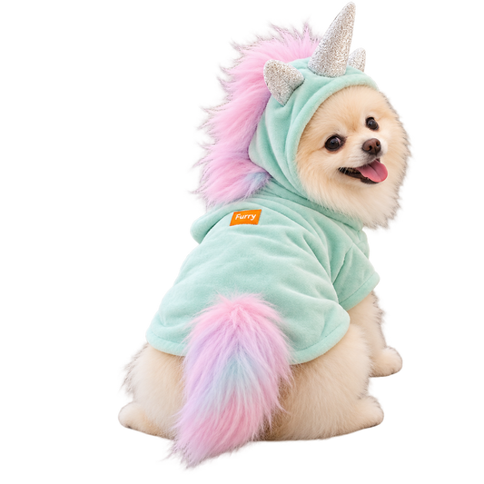 Disfraz de Unicornio Kanu Pet para Perro y Gato