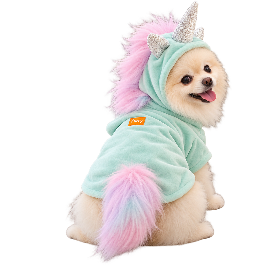 Disfraz de Unicornio Kanu Pet para Perro y Gato