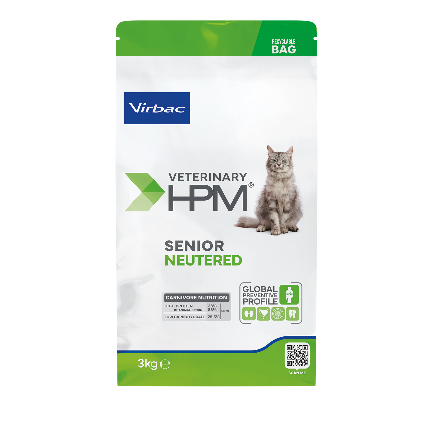 Alimento Seco Virbac Senior Neutered  para Gato