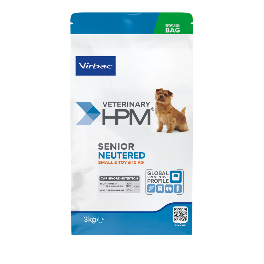 Alimento Seco Virbac Senior Neutered Small & Toy para Perro