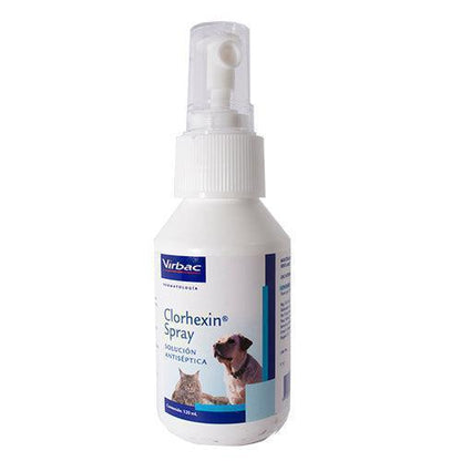 Clorhexin spray x 120ml para todas