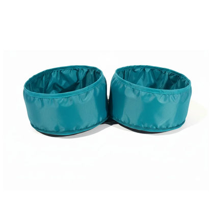 Comedero Redondo Portatil en Lona Kanu Pet para Perro y Gato