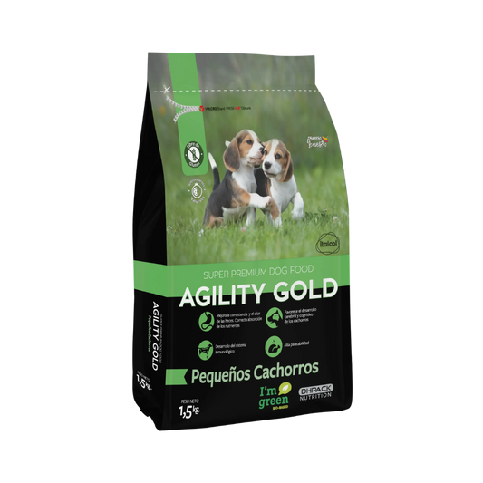 Alimento Seco Agility Gold para Cachorros de Razas Pequeñas