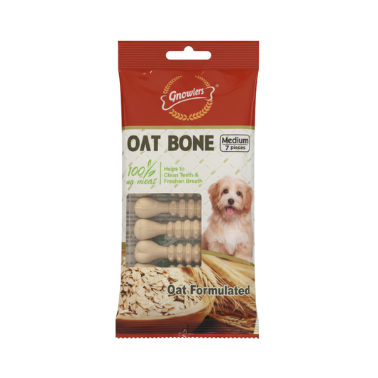Snack Oat Bone Gnawlers para Perro