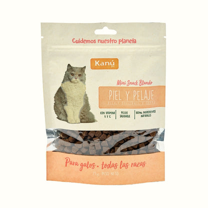 Galletas Piel y Pelaje Kanu Pet para gatos