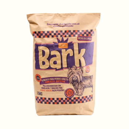 Alimento seco Kanu Pet Bark Small Bites para adulto razas pequeñas con Pollo