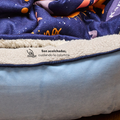 Cama Redonda Ovejero Azul Celeste Kanu Pet para Perro
