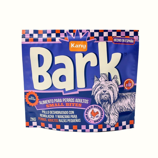 Alimento seco Kanu Pet Bark Small Bites para adulto razas pequeñas con Pollo