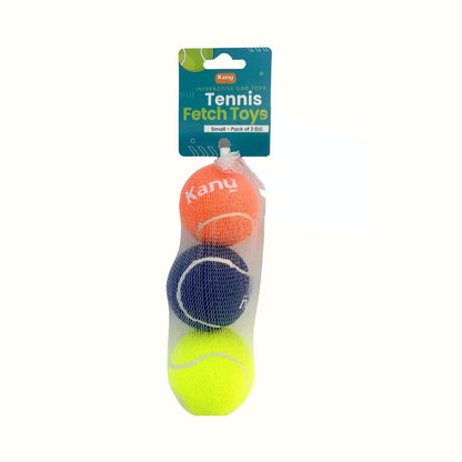 Juguete Pelota de Tennis Colores Surtidos Kanu Pet para Perro