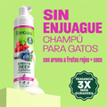 Baño en Seco Tropiclean Limpieza Profunda Berry + Coconut para Gatos