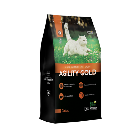 Alimento Seco Agility Gold para Gatos de Todas las Edades
